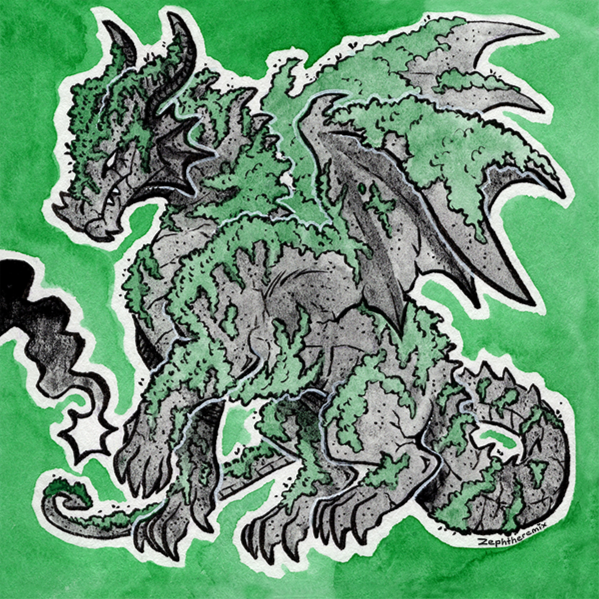 Mossy Statue - 2023